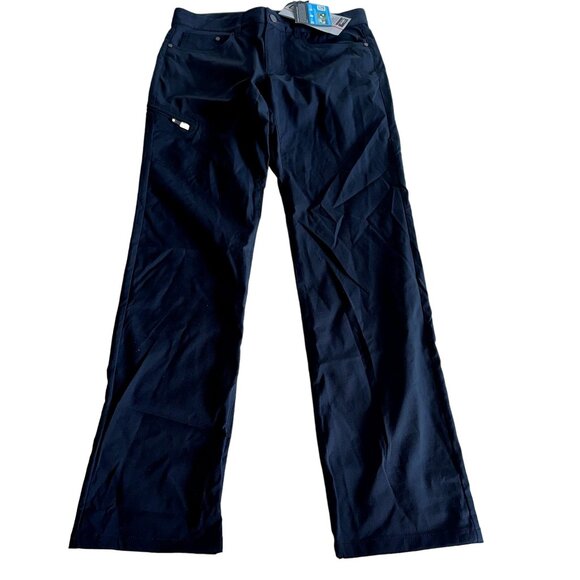 NWT QOR NanoSphere Athletic Kit Dark Blue Performance Pants Men's 32 x 34 - Picture 1 of 9